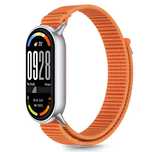 Tech-Protect Nylon Stripe Xiaomi Smart Band 8 / 9 / 10 / Nfc Orange/Gr