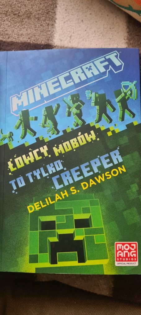 2 Książki Minecraft Łowcy Mobów i Łowcy Mobów To tylko Creeper