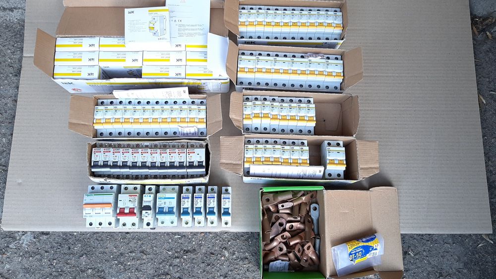 Автомат 100А 63А 50А 40А 32А 25А 16А одно,двох,трьохполюсні