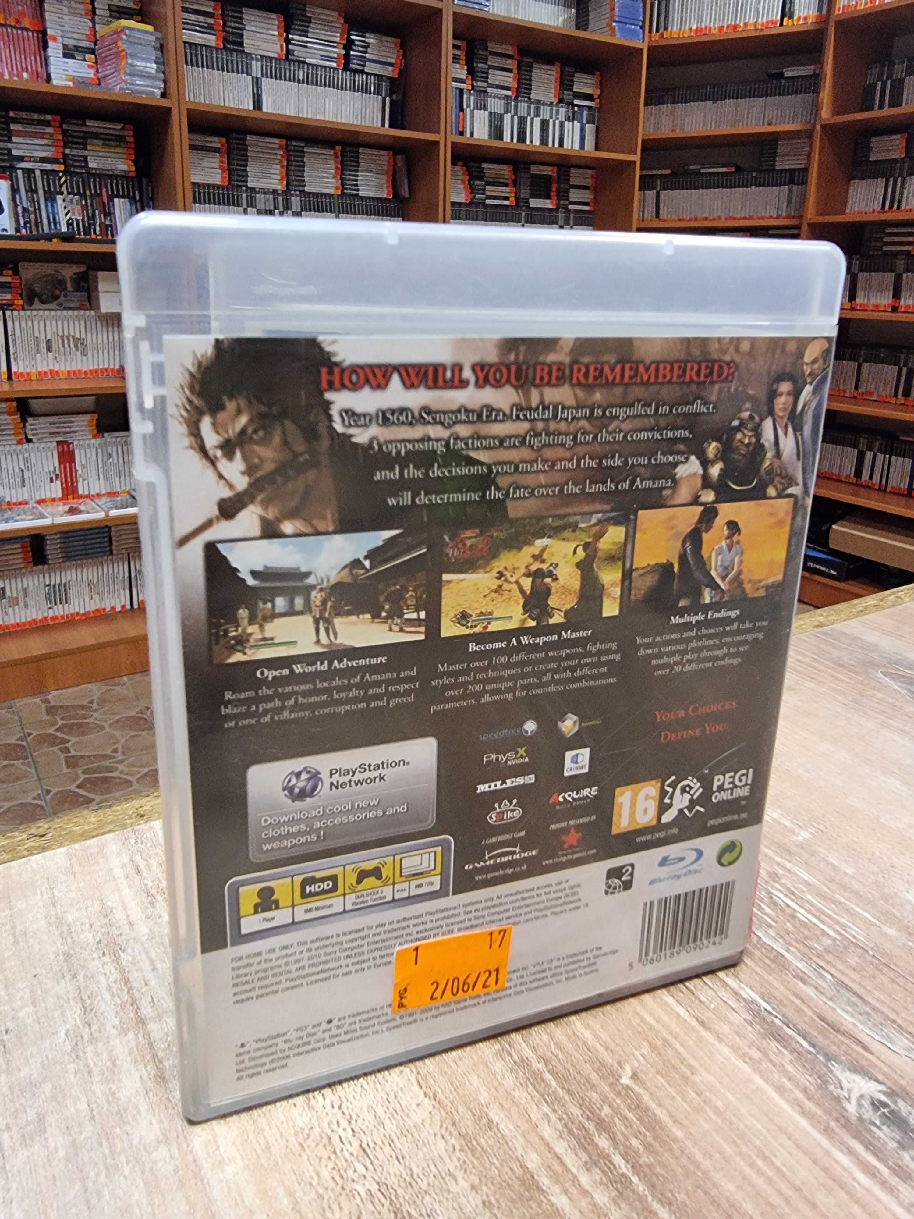 Way of the Samurai 3 PS3 IGŁA SklepRetroWWA Wysyłka Wymiana