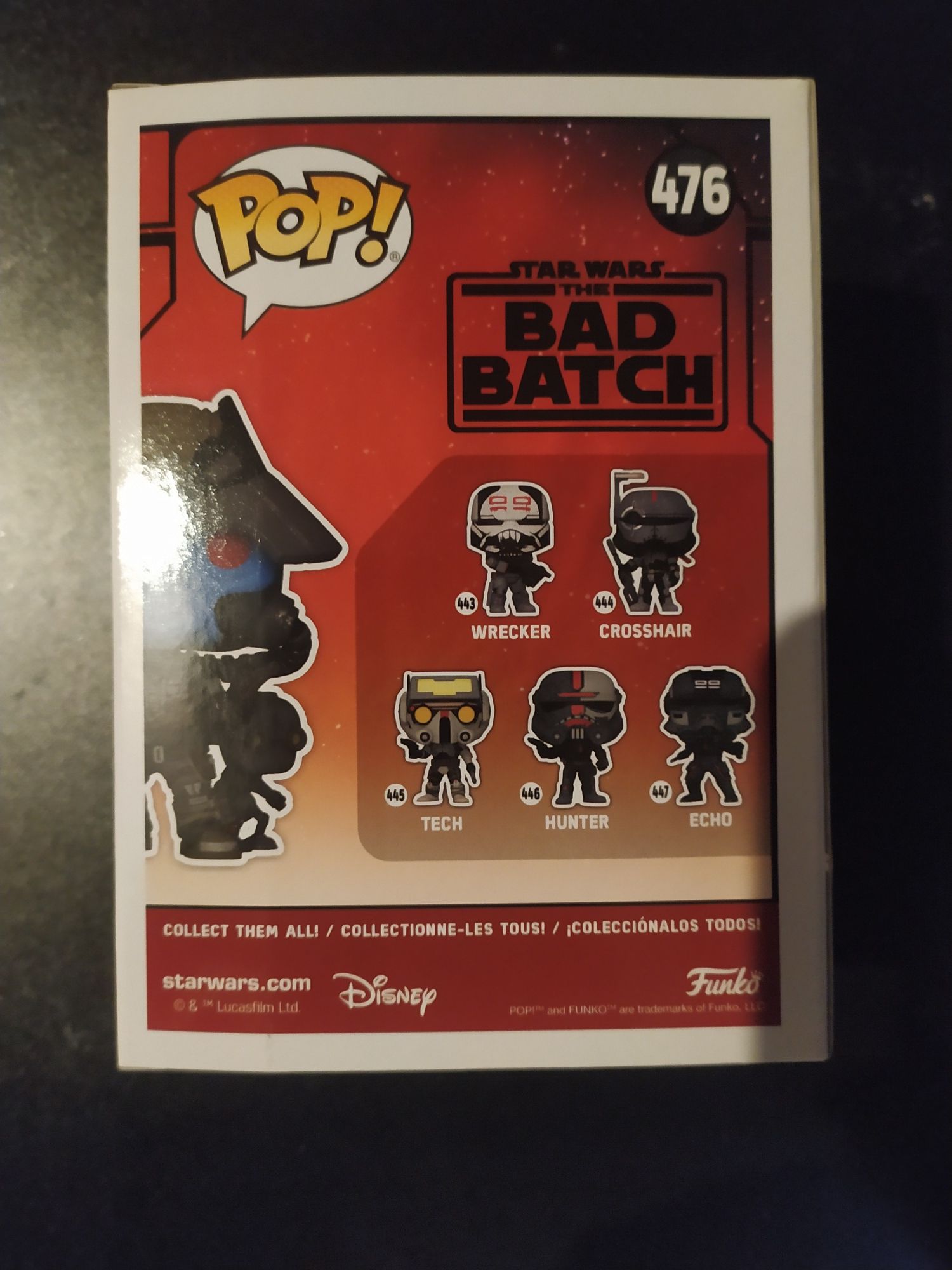 Funko POP Cad Bane with Todo 360 476 Star Wars The Bad Batch