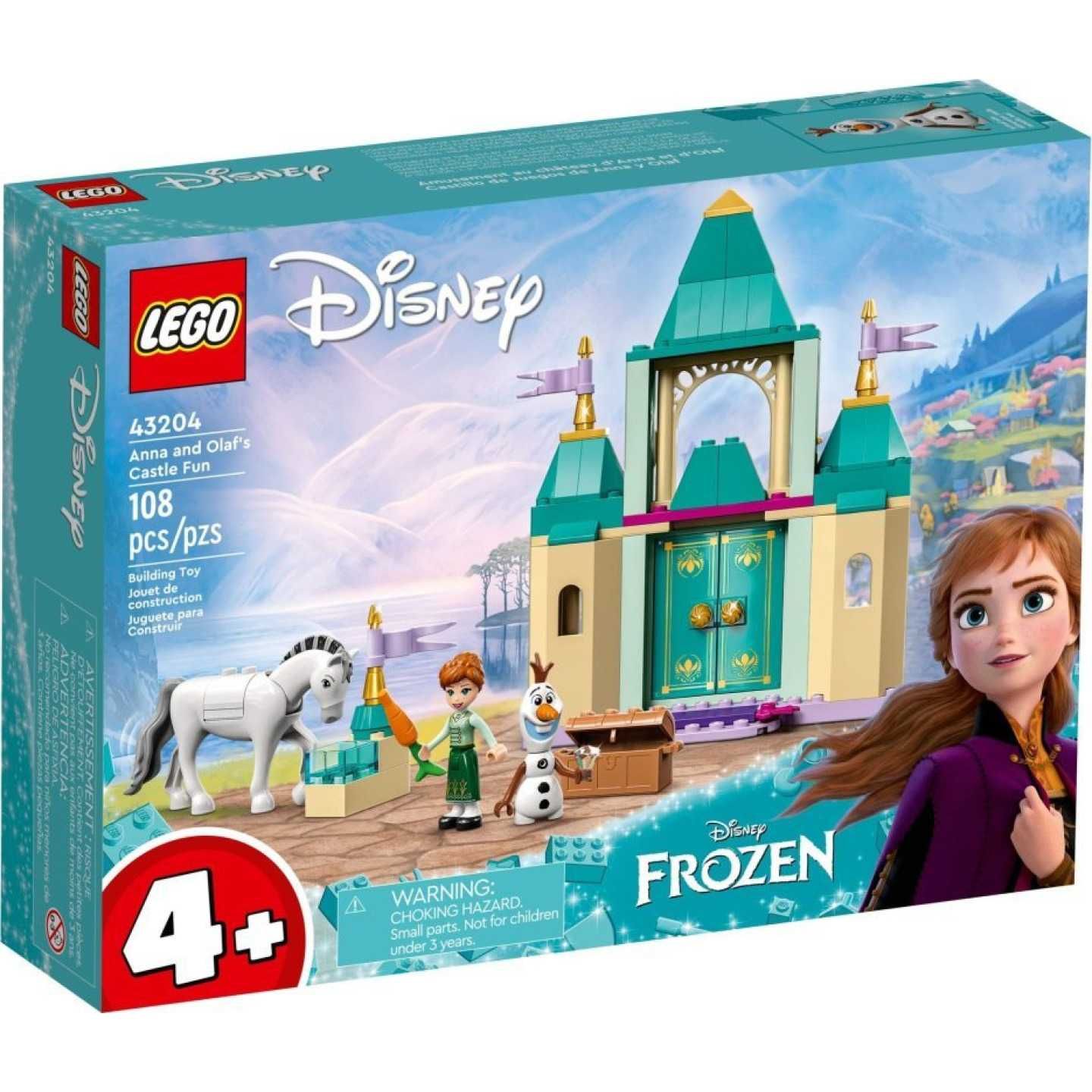 Lego Disney Princess 43204 Веселье в замке Анны и Олафа. В наличии