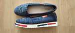 Buty damskie jeansowe