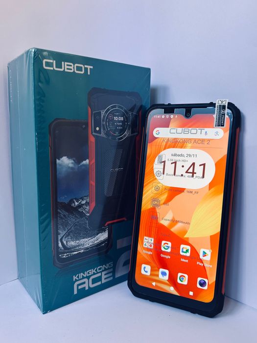 CUBOT – Novo / 128GB / Desbloqueado / Bateria de Longa Duração