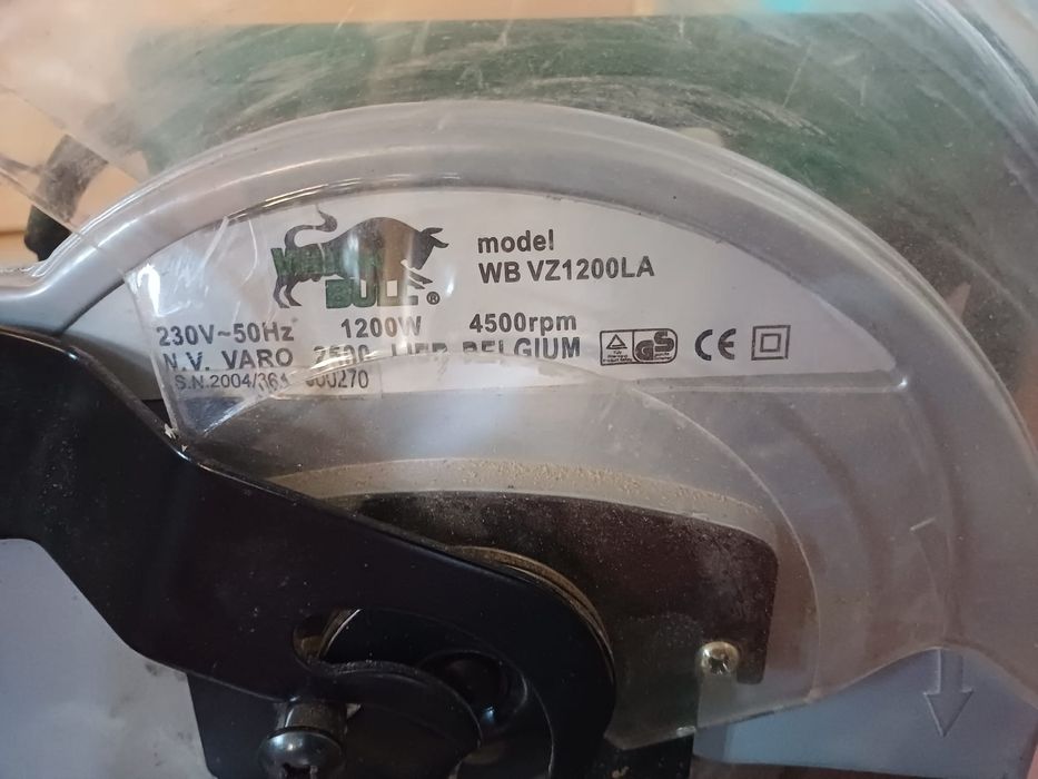 Serra circular - máquina de corte 1200W Work Bull
