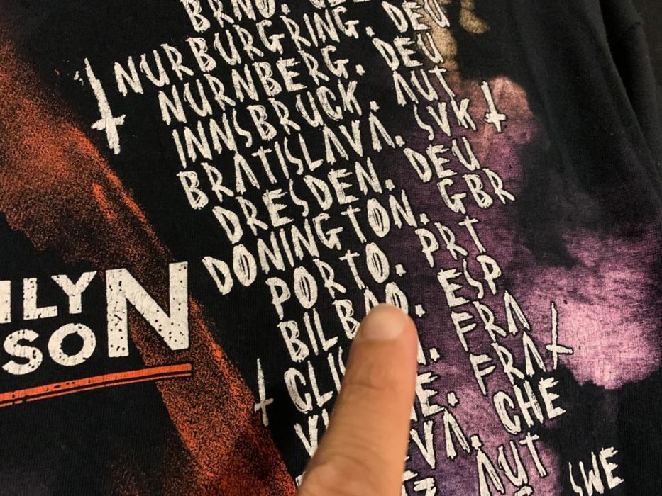 Marilyn Manson t-shirts