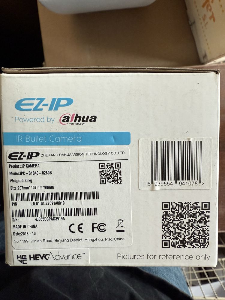 Kamera Dahua EZ-IP IPC-B1B40-0280B – nowa