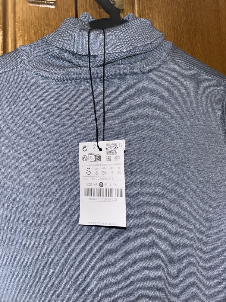 camisola gola alta stradivarius