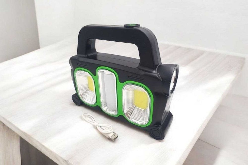 Ліхтар  з сонячною батареєю та функцією PowerBank