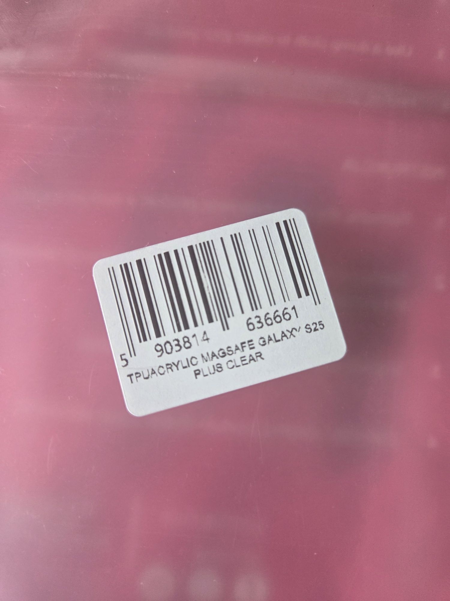 Etui samsung galaxy S25 Plus, przezroczysty
