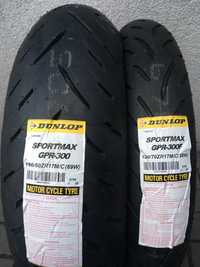 komplet 160/60ZR17 + 120/70ZR17 Dunlop Sportmax GPR300 nowe 2023