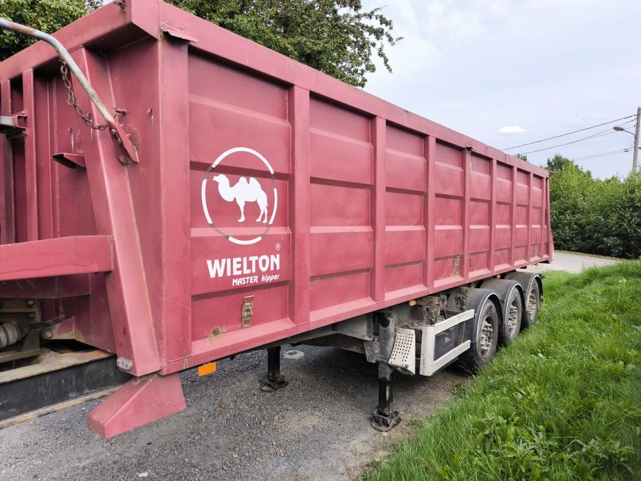 Naczepa Wywrotka Stalowa Wielton 35M3 Nowa Plandeka Cena Brutto