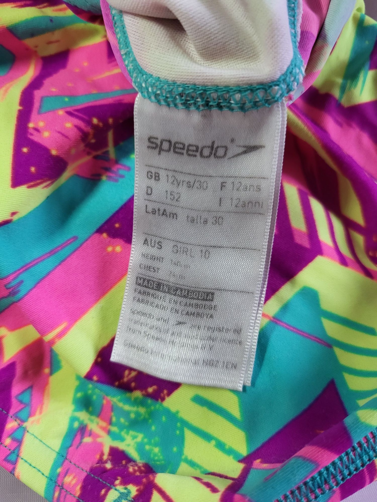 Купальник спортивный и очки Speedo на дівчинку 10-12 років, 152см