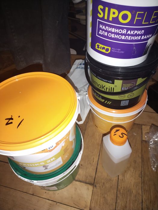 Реставрація ванн душових піддонів любої складності