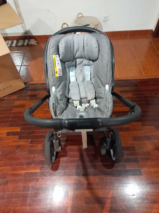 Conjunto Cybex - Carrinho, Ovo e Base