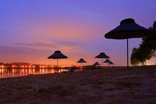 PARASOL z trzciny na plażę, basen  strzecha, trzcinowy plażowy