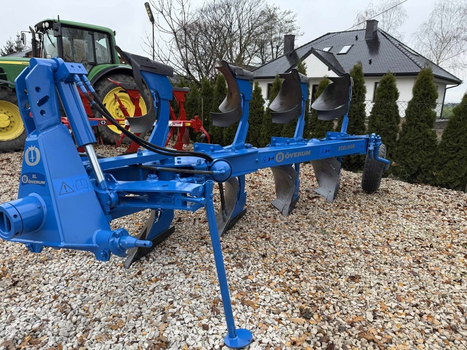 Pług 4 skibowy Obrotowy Overum Xcelsior CX! Do 50cm!! Gruba rama! Igła