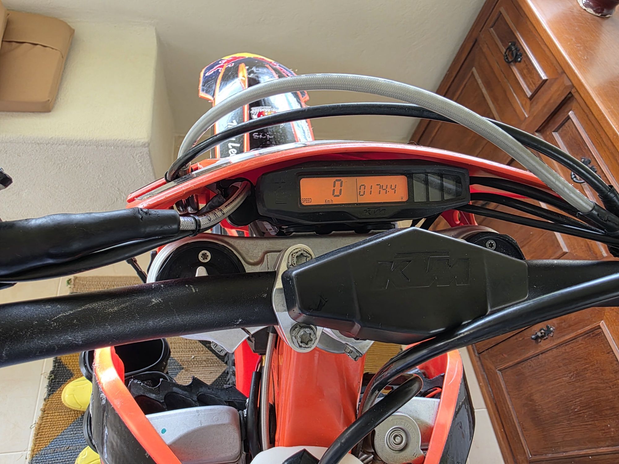 KTM exc-f 250 de 2018, matriculada