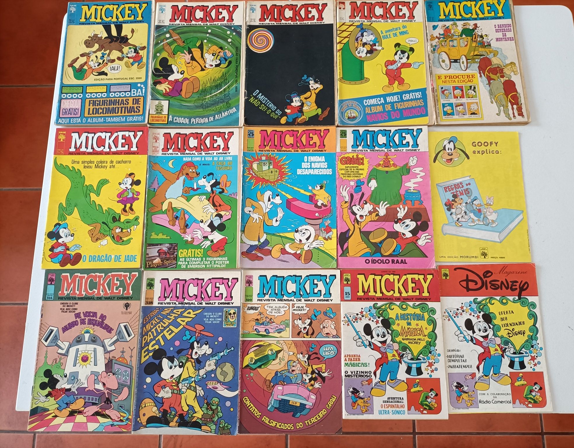 60 Livros Disney desde 1960 de diferentes coleções