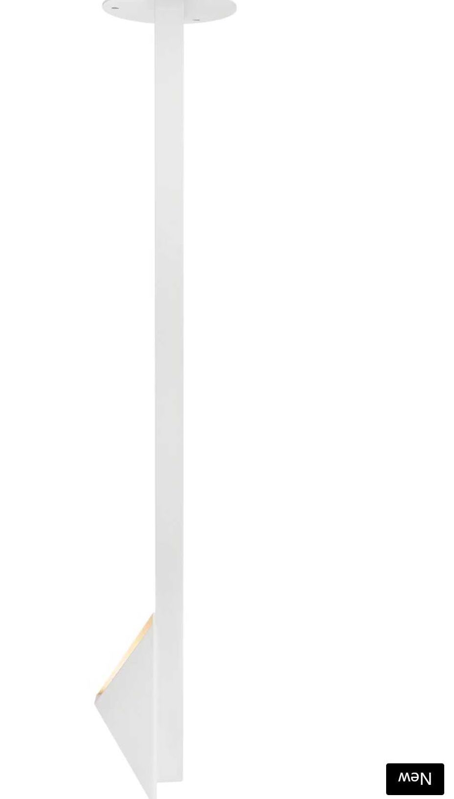 Balizador Poste Luz Exterior - Nordluxz Pontio 15 - Branco 85cm - PAR