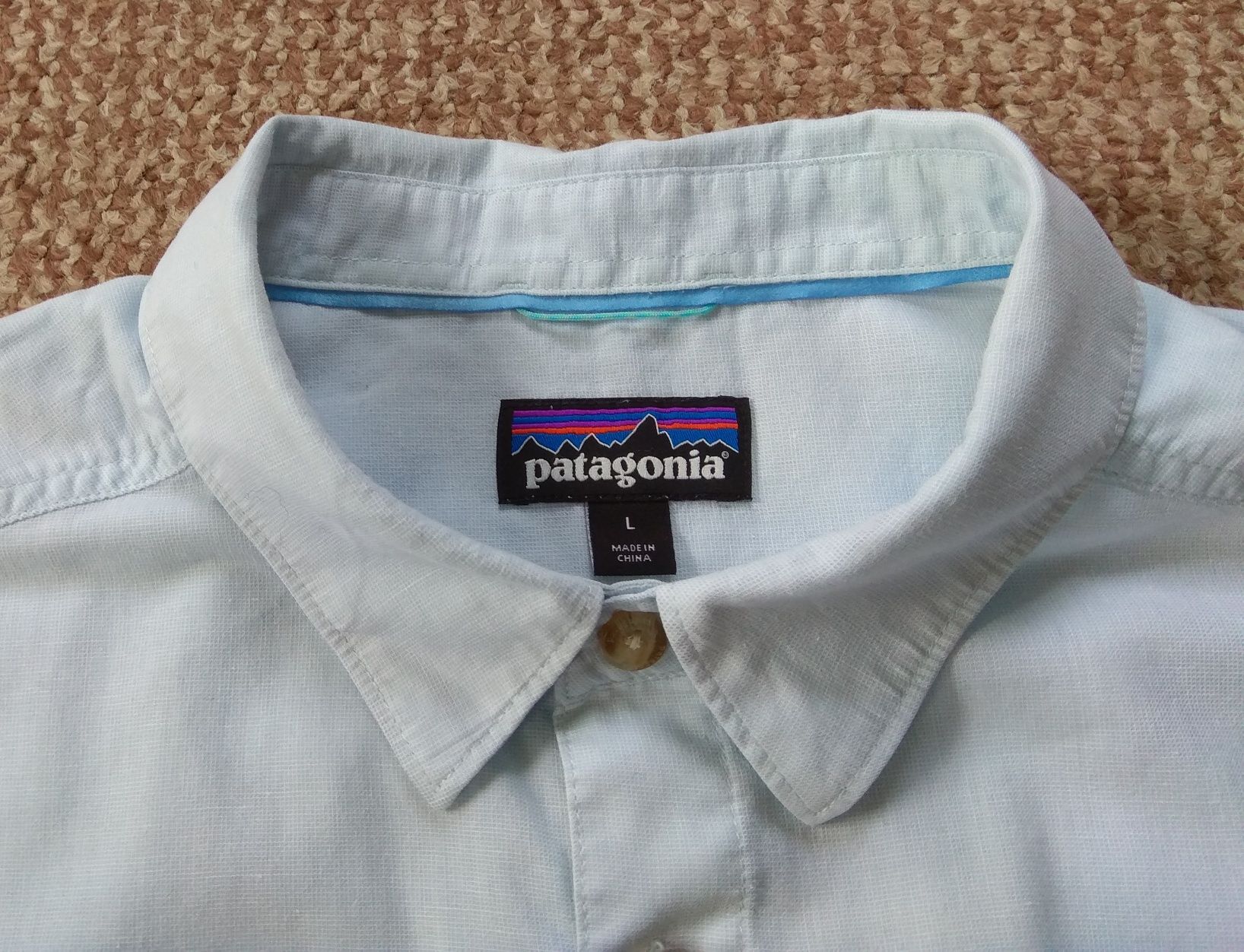 Patagonia тенниска рубашка оригинал L туристическая