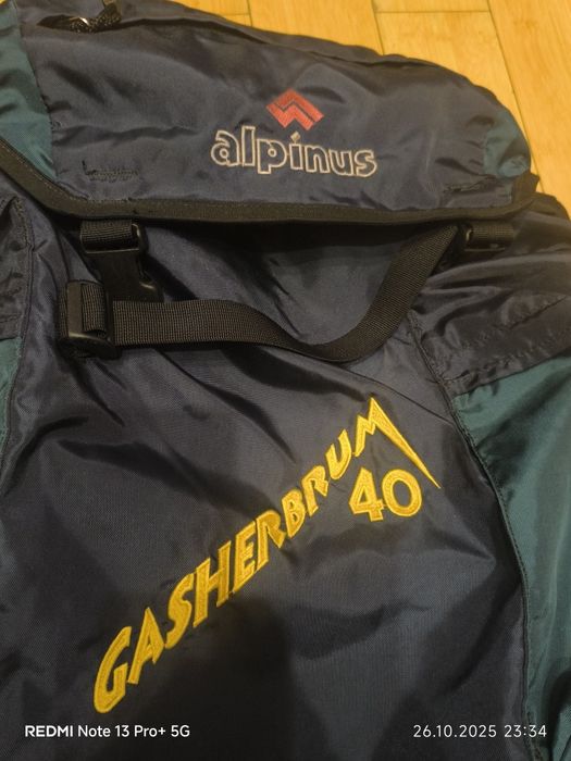 Nowy plecak Alpinus Gasherbrum 40L Rarytas