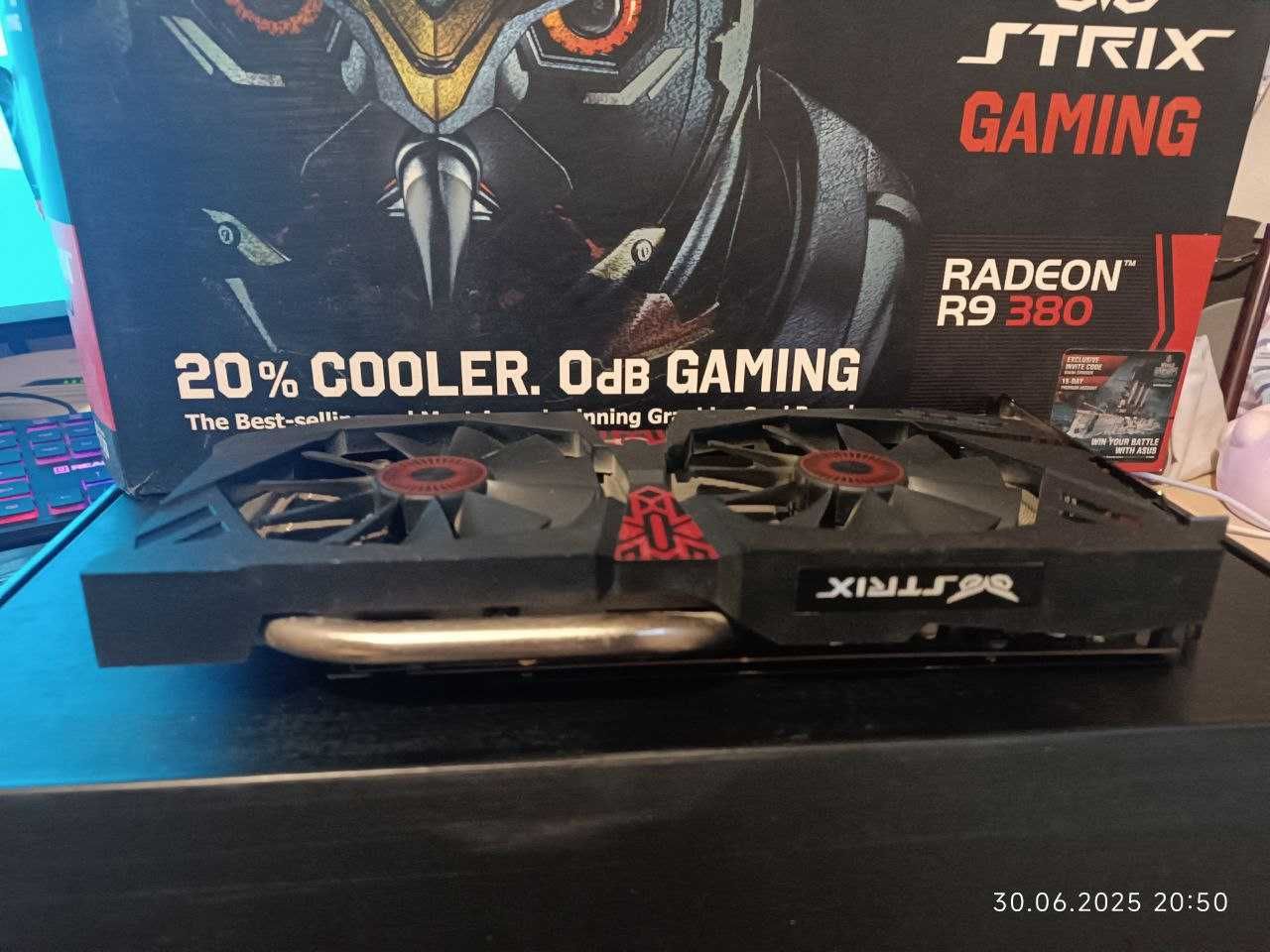 Продам Игровую видеокарту Radeon R9 380 4GB