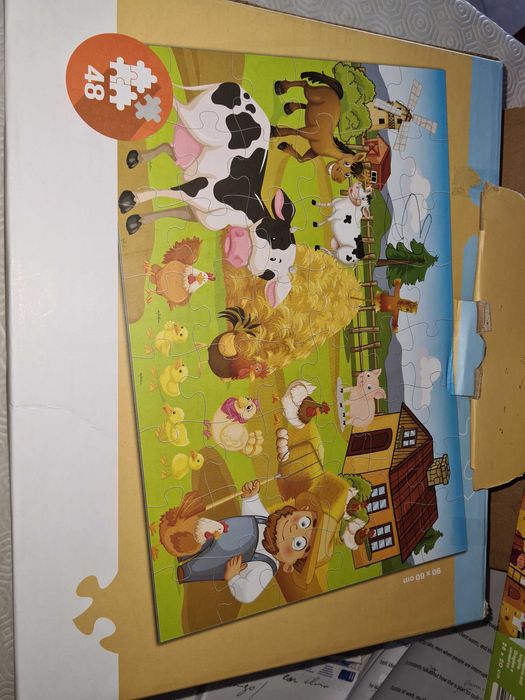 Puzzle para fazer no chão