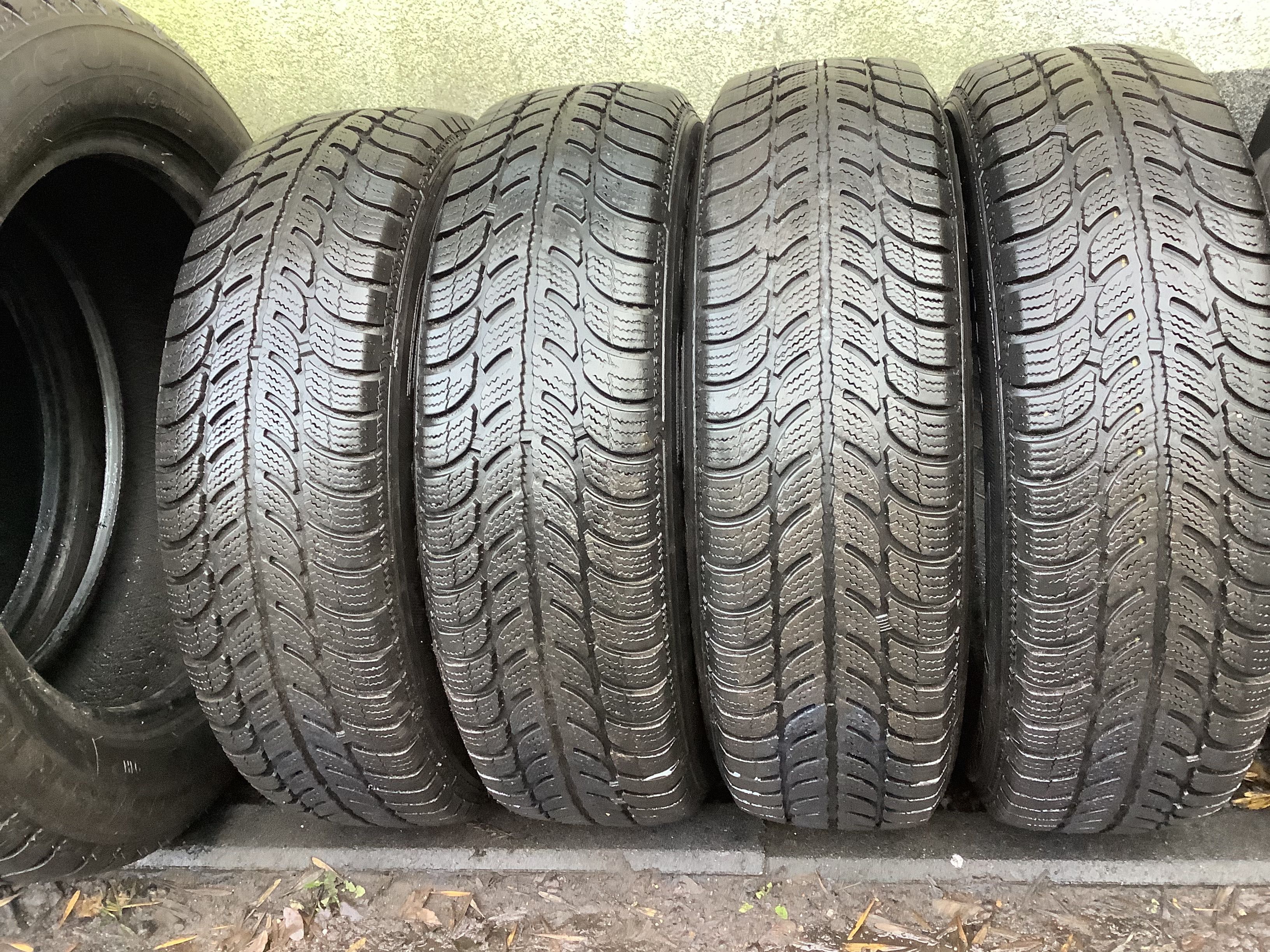 DĘBICA 155/70r13 4szt opony zima zimowe 4.8mm 2017r