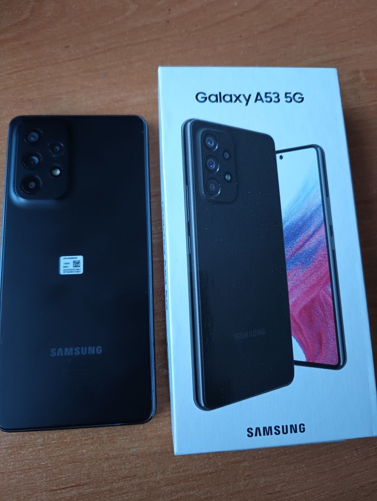 Telefon Samsung A53 5G + etui i folia hydrożelowa