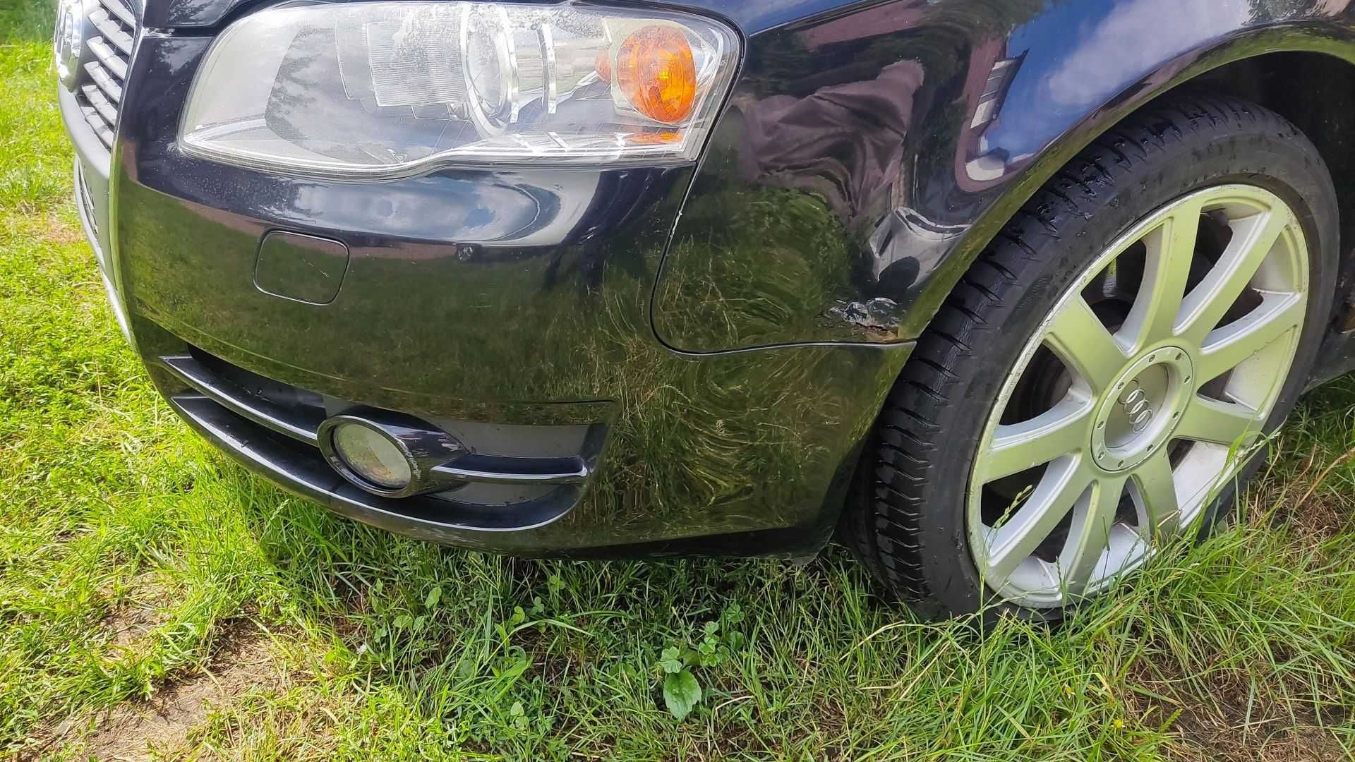 Zderzak Przód Audi A4 B7 Xenon Czarny LZ9Y