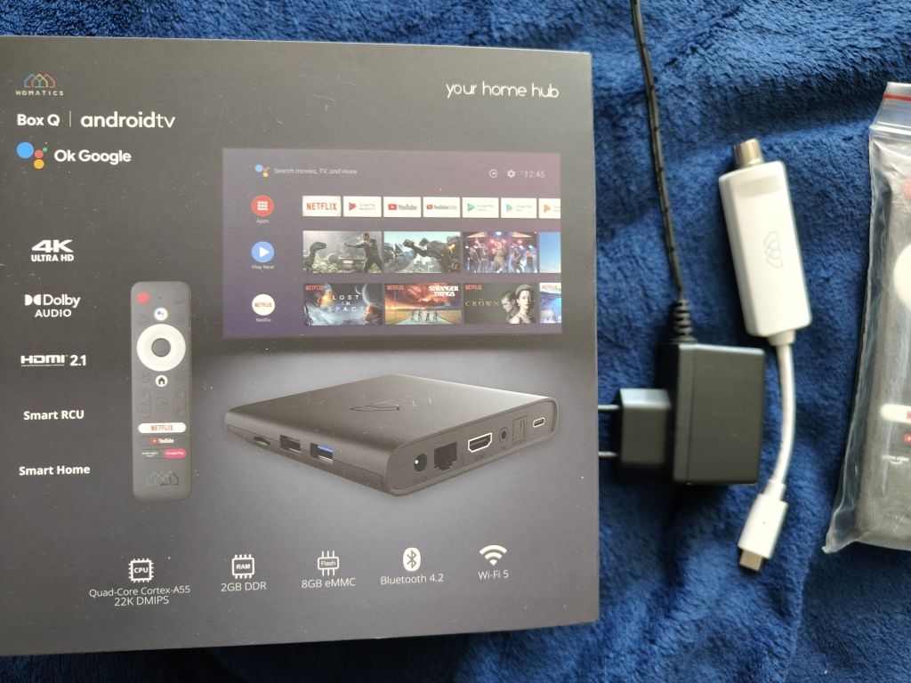 Android Homatics Box Q z Dekoderem DVBT 2 do Android Homatic