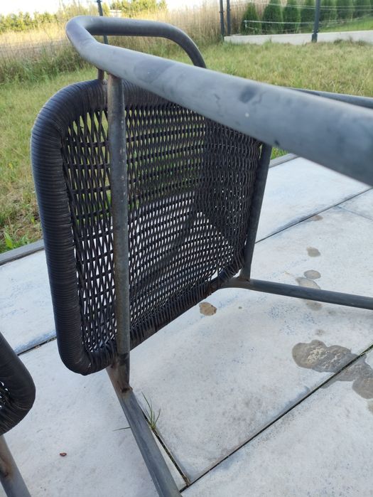 Krzesła 2 szt ogrodowe