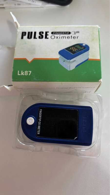 Oxímetro De Pulso Fingertip Yuysan Lk87 Tela Led Azul