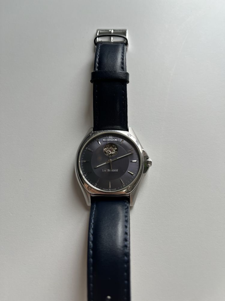 Edox Les Bémonts Open Heart • Szwajcarski Zegarek Automatyczny