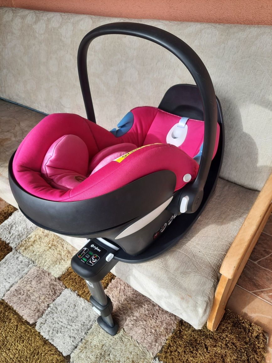 Fotelik Nosidełko Cybex Aton M i-size + Baza M Isofix. Stan idealny