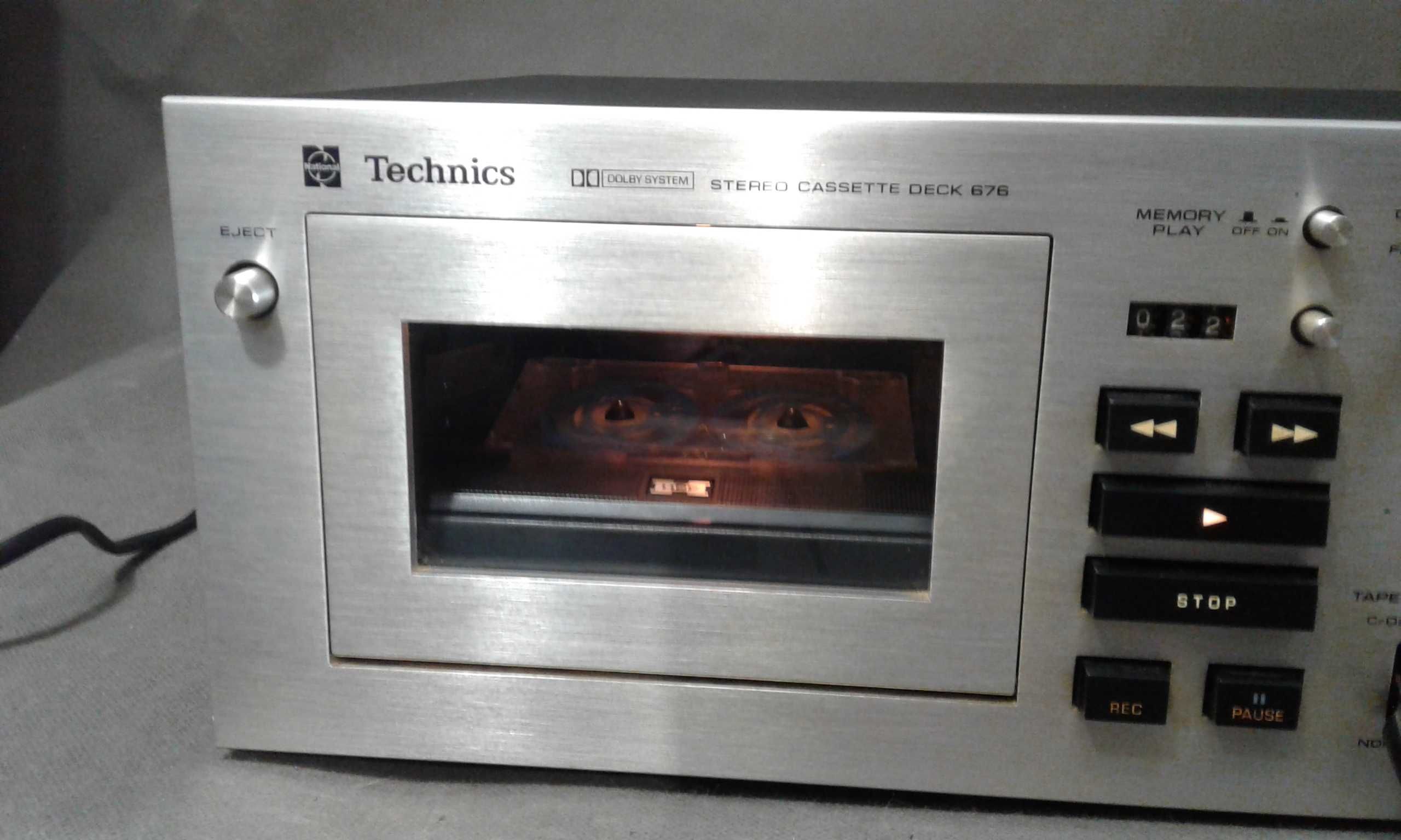 TECHNICS RS 676,magnetofon stereo