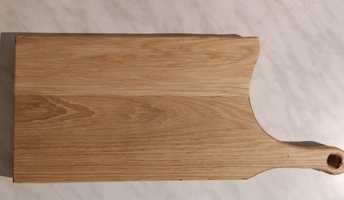 Drewniana deska do krojenia, dębowa