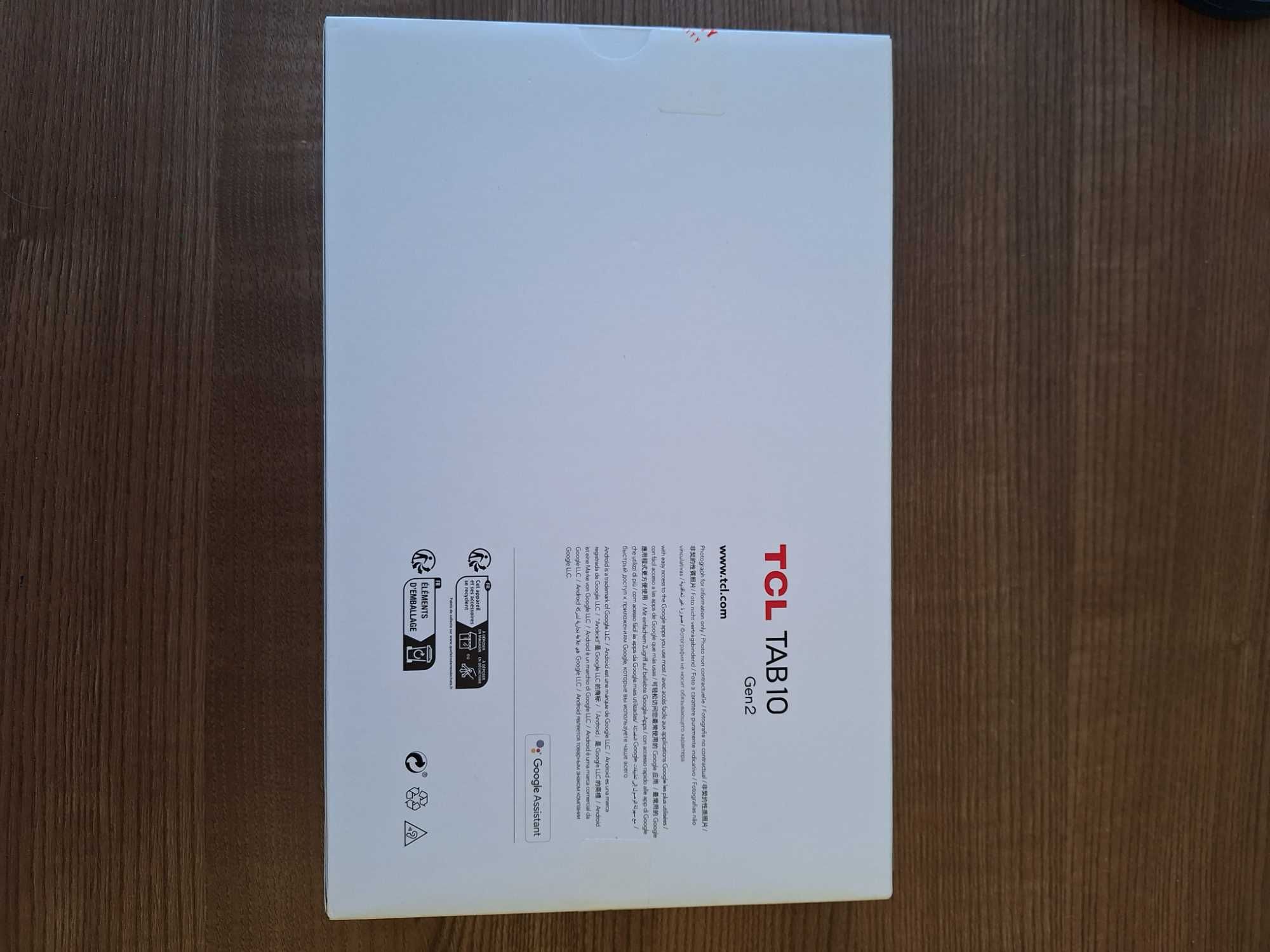 Tablet TCL TAB 10 Gen 2, nowy pudełko oryginalnie zapieczętowane