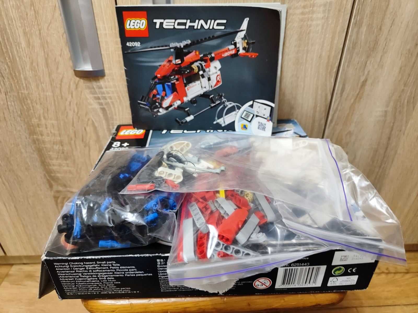 Lego Technic Рятувальний вертоліт 42092   БУ