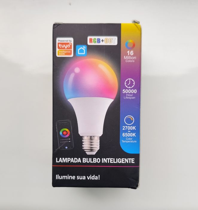 Смарт лампа E27 15Вт RGB+CCT Bluetooth