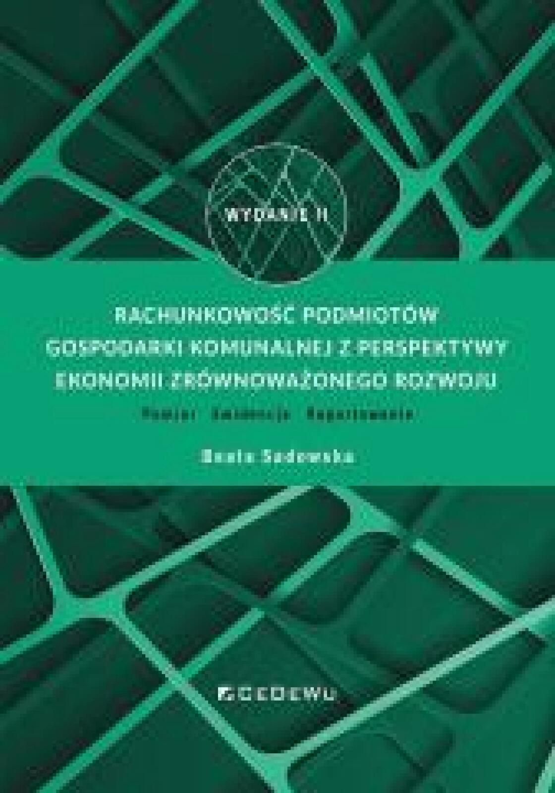 Rachunkowość podmiotów gospodarki komunalnej.