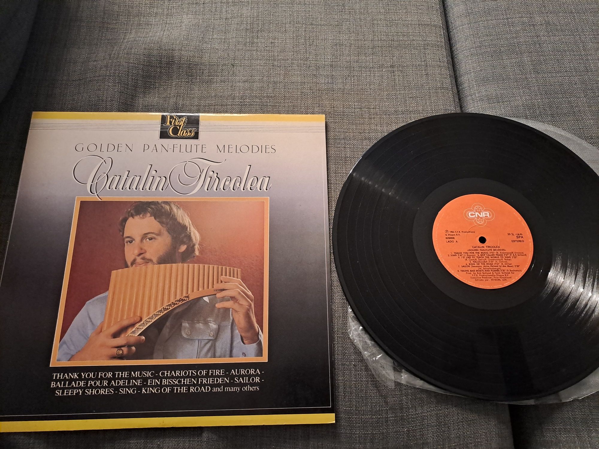 Disco Vinil Catalin Tircolea - Golden Pan-flute Melodies