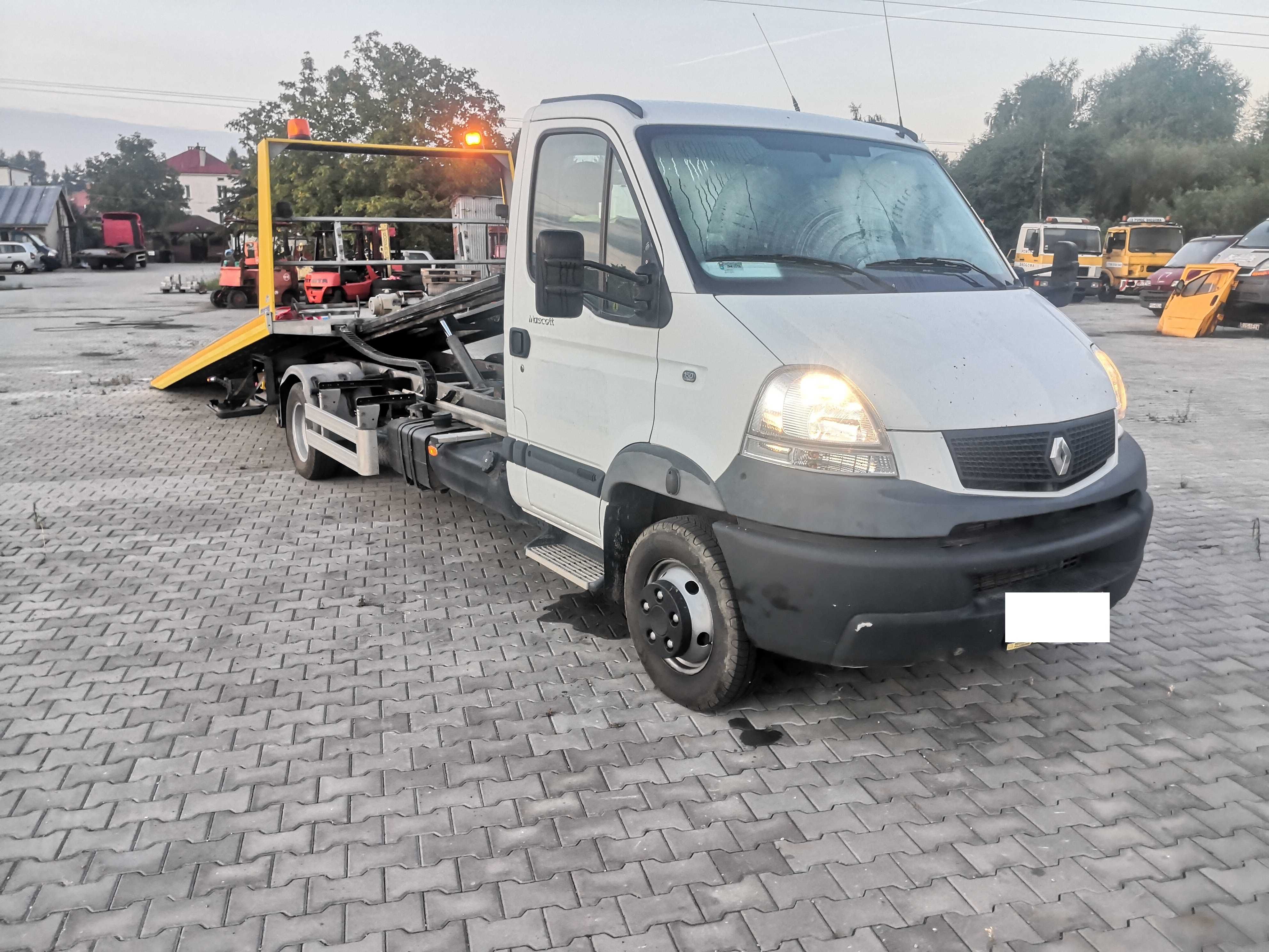 auto laweta PLATFORMA hydr RENAULT MASCOTT 150.65 pomoc drogowa
