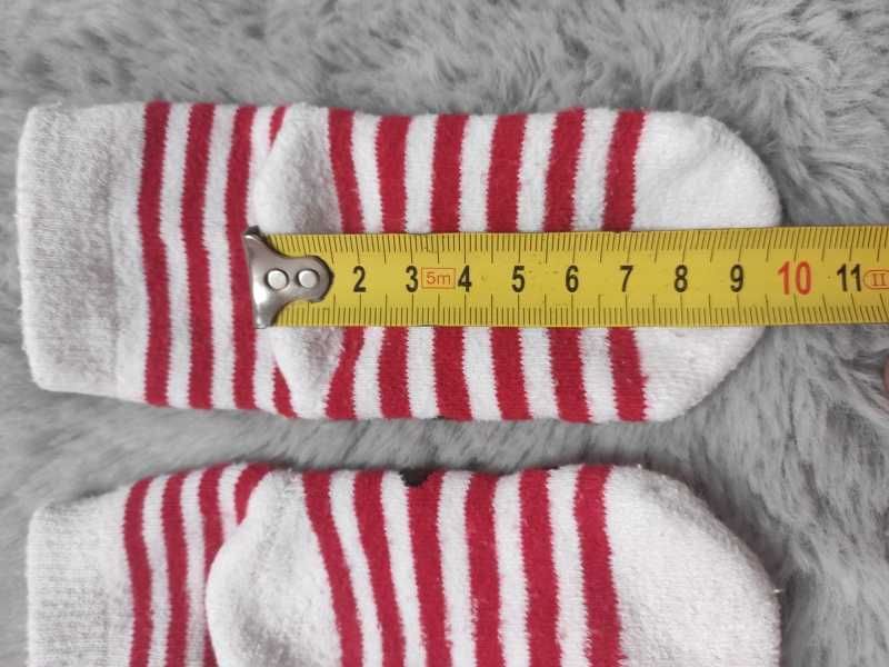 2 x świąteczne skarpetki na święta RENIFER i MIKOŁAJ