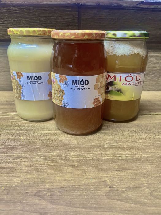 Miód lipowy / akacjowy / rzepakowy 2025