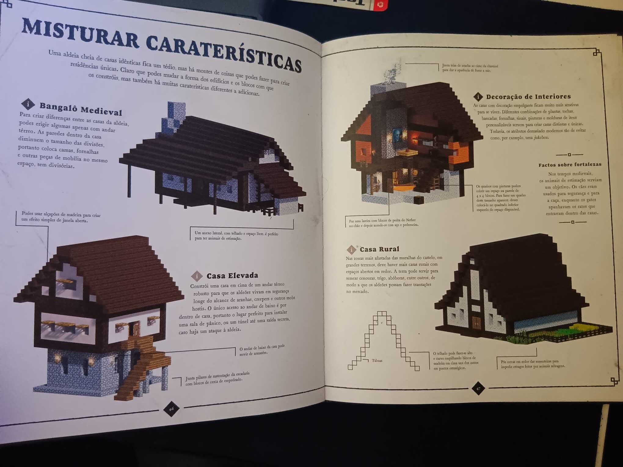 Minecraft - Livro fortalezas medievais