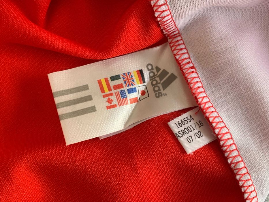 Camisola Oficial Benfica Adidas Vodafone 2002, 2003