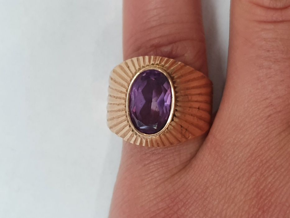 Piękny złoty pierścionek damski/ Radzieckie 583/ 7.2 gram/ R21/ sklep