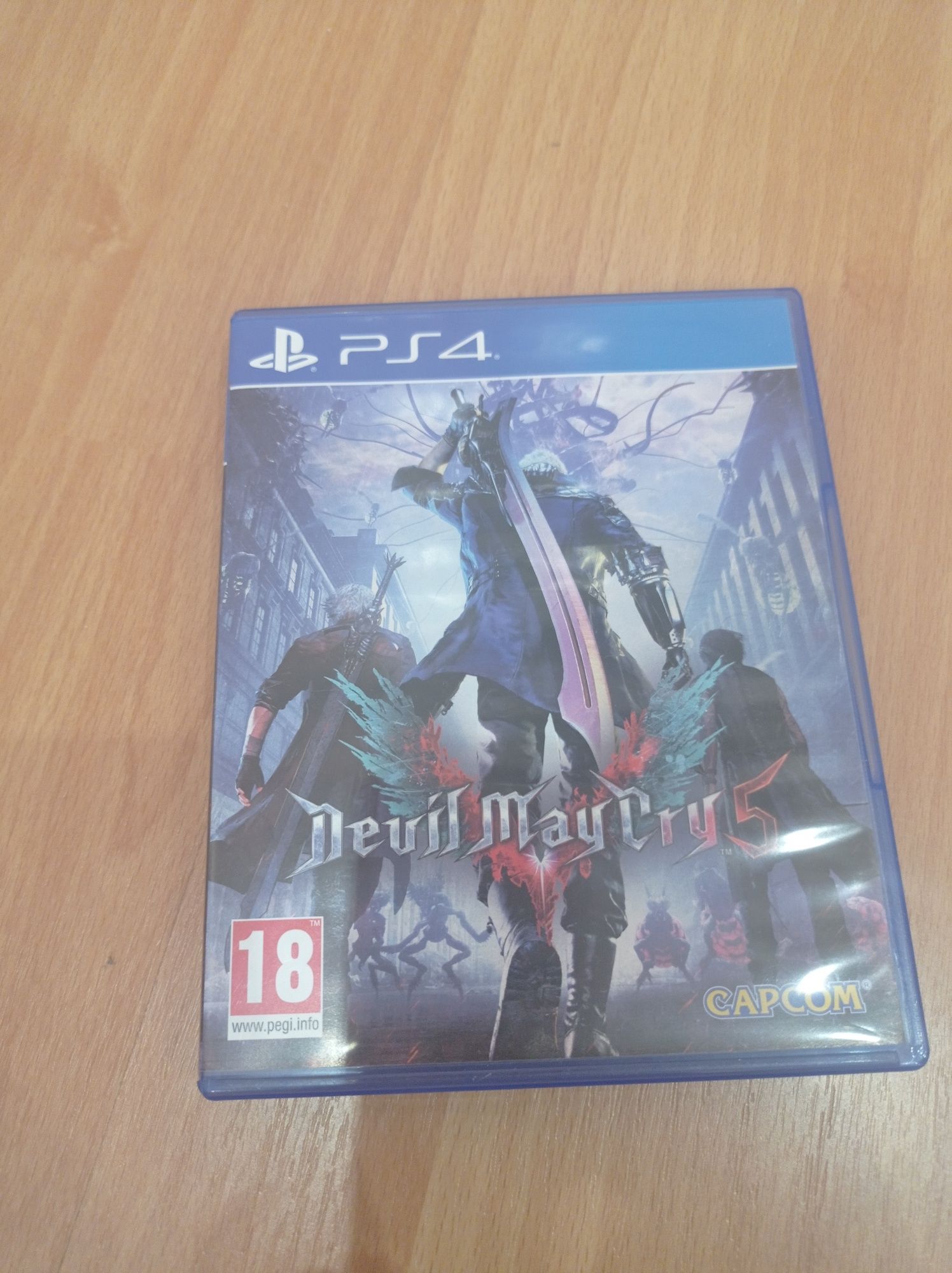 Devil May Cry 5 диск на ps4